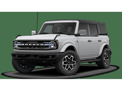 Avalanche Gray 2026 Ford Bronco Outer Banks
