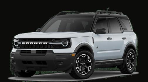 Space White Metallic 2026 Ford Bronco Sport Outer Banks