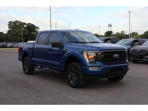 Atlas Blue Metallic 2023 Ford F-150 XLT