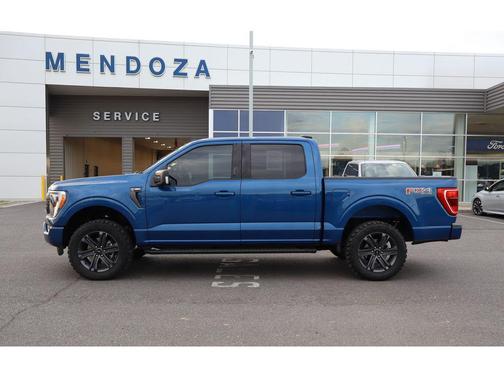 Atlas Blue Metallic 2023 Ford F-150 XLT
