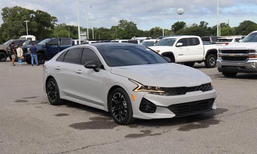 Wolf Gray 2023 Kia K5 GT-Line