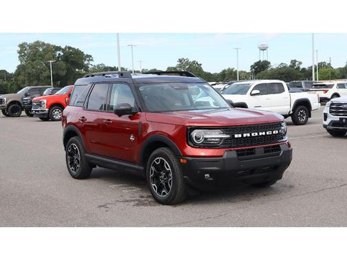 Ruby Red Metallic Tinted Clearcoat 2025 Ford Bronco Sport Outer Banks