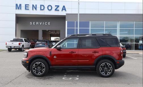 Ruby Red Metallic Tinted Clearcoat 2025 Ford Bronco Sport Outer Banks