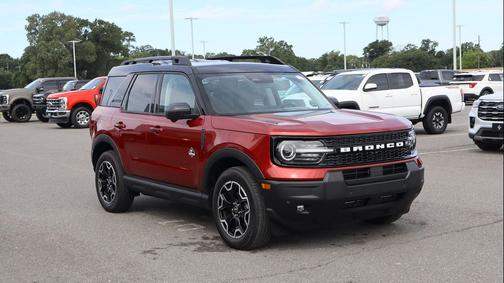 Ruby Red Metallic Tinted Clearcoat 2025 Ford Bronco Sport Outer Banks