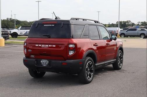 Ruby Red Metallic Tinted Clearcoat 2025 Ford Bronco Sport Outer Banks