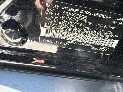 Labrador Black Pearl 2025 Mitsubishi Outlander Sport SE