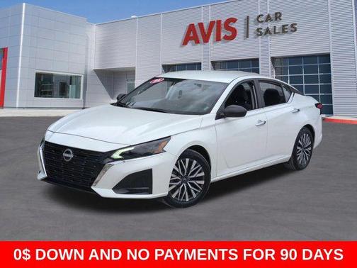 Glacier White 2025 Nissan Altima 2.5 SV