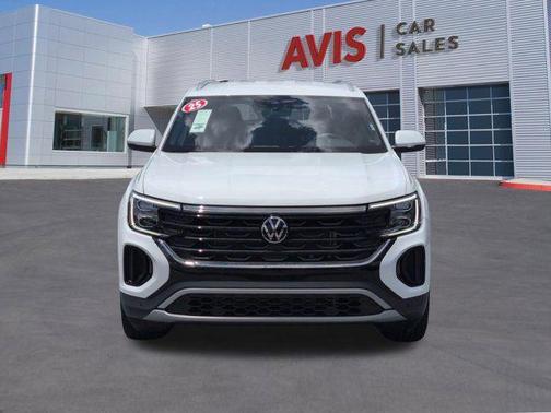 Pure White 2025 Volkswagen Atlas Cross Sport 2.0T SE w/Technology