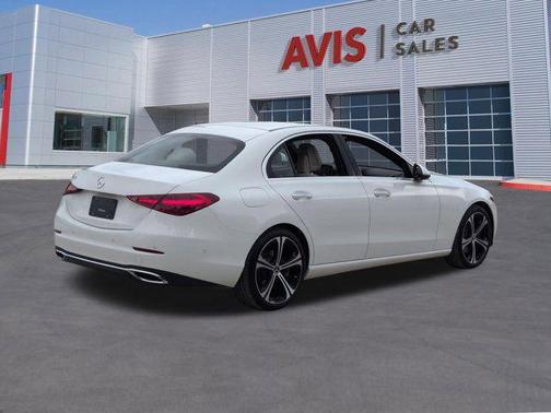 White 2025 Mercedes-Benz C-Class C 300