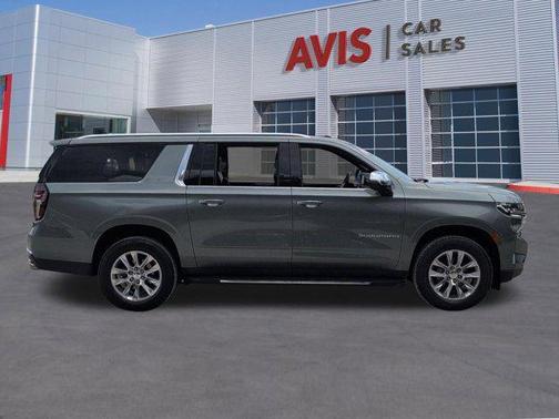 Silver Sage Metallic 2023 Chevrolet Suburban Premier