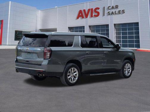 Silver Sage Metallic 2023 Chevrolet Suburban Premier
