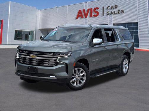 Silver Sage Metallic 2023 Chevrolet Suburban Premier