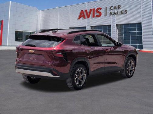 Crimson Metallic 2025 Chevrolet Trax LT