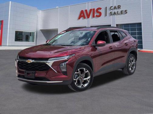 Crimson Metallic 2025 Chevrolet Trax LT