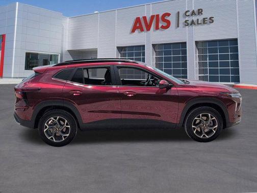 Crimson Metallic 2025 Chevrolet Trax LT
