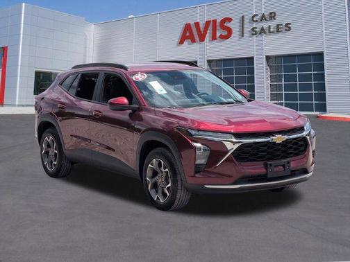 Crimson Metallic 2025 Chevrolet Trax LT