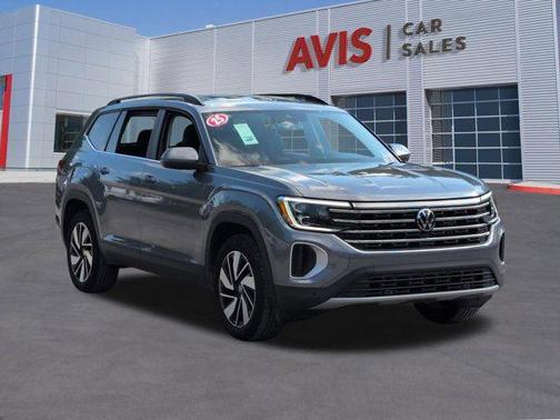 Gray 2025 Volkswagen Atlas 2.0T SE w/Technology