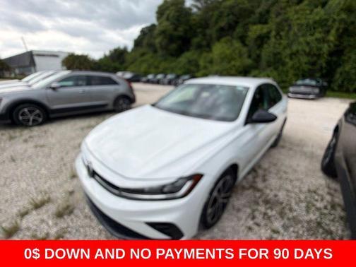 Pure White 2025 Volkswagen Jetta 1.5T Sport