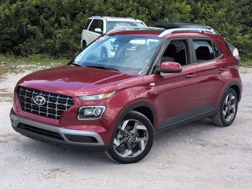 Ultimate Red 2025 Hyundai VENUE SEL