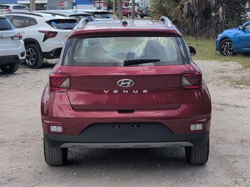 Ultimate Red 2025 Hyundai VENUE SEL
