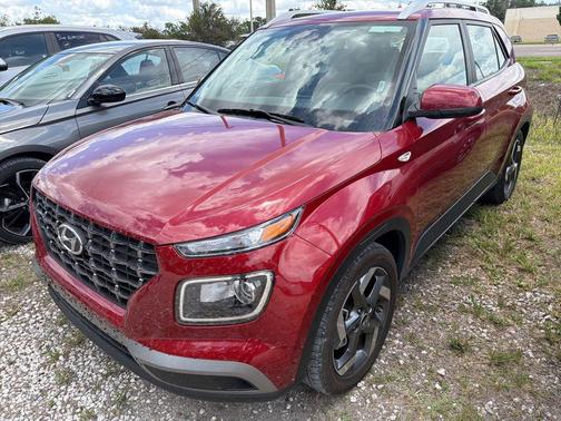 Ultimate Red 2025 Hyundai VENUE SEL