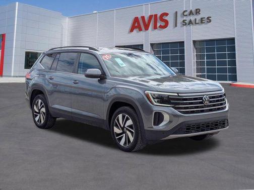 Gray 2025 Volkswagen Atlas 2.0T SE w/Technology