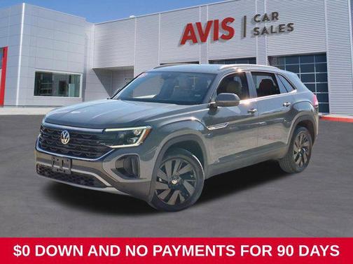 Silver Mist Metallic 2025 Volkswagen Atlas Cross Sport 2.0T SE w/Technology