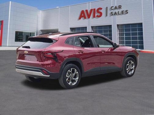 Crimson Metallic 2025 Chevrolet Trax LT