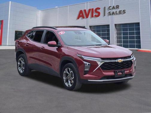 Crimson Metallic 2025 Chevrolet Trax LT