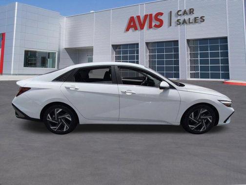 Serenity White 2025 Hyundai ELANTRA SEL