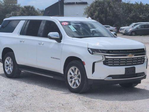 Summit White 2023 Chevrolet Suburban Premier