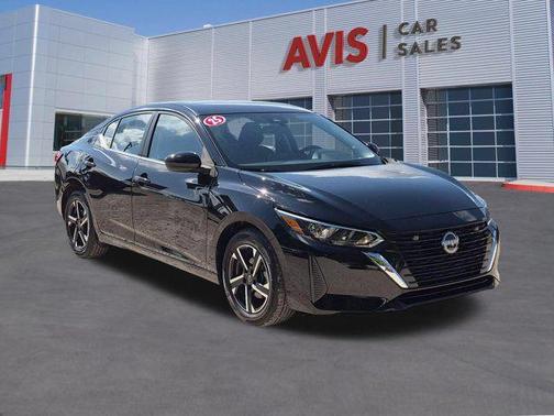 Super Black 2025 Nissan Sentra SV