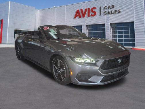 Carbonized Gray Metallic 2025 Ford Mustang EcoBoost Premium