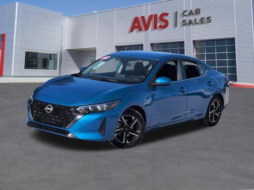 Electric Blue Metallic 2025 Nissan Sentra SV