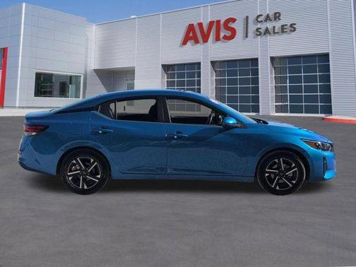 Electric Blue Metallic 2025 Nissan Sentra SV