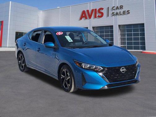 Electric Blue Metallic 2025 Nissan Sentra SV