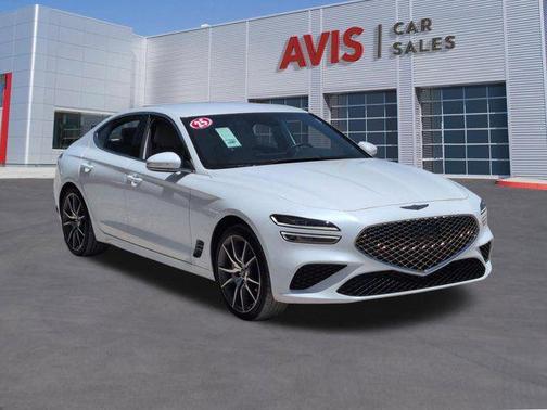 White 2025 Genesis G70 2.5T RWD