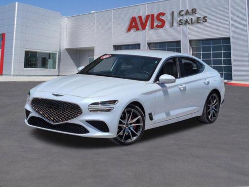 White 2025 Genesis G70 2.5T RWD