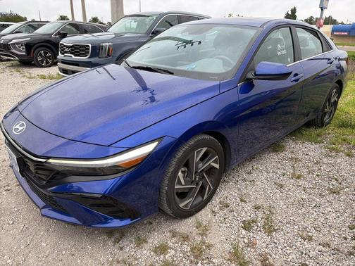 Blue Metallic 2025 Hyundai ELANTRA SEL
