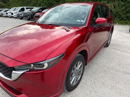 Soul Red Crystal Metallic 2025 Mazda CX-5 2.5 S Preferred Package