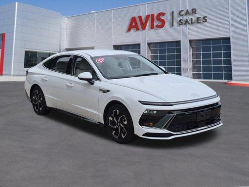 Serenity White 2025 Hyundai SONATA SEL