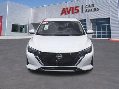 White 2025 Nissan Sentra SV
