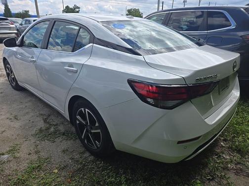 White 2025 Nissan Sentra SV