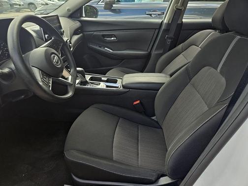 White 2025 Nissan Sentra SV