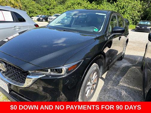 Jet Black Mica 2025 Mazda CX-5 2.5 S Preferred Package