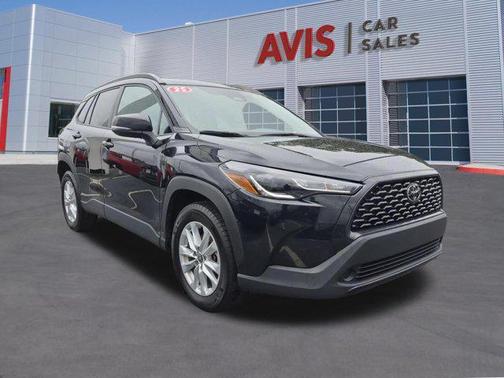 Jet Black 2025 Toyota Corolla Cross LE