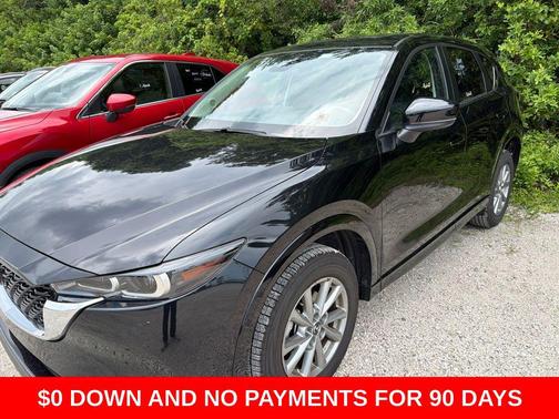 Jet Black 2025 Mazda CX-5 2.5 S Preferred Package