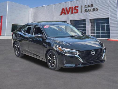 Super Black 2025 Nissan Sentra SV