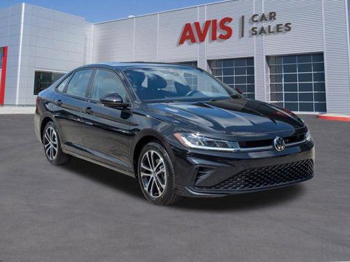 Black 2025 Volkswagen Jetta 1.5T Sport
