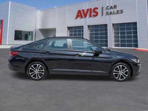 Black 2025 Volkswagen Jetta 1.5T Sport